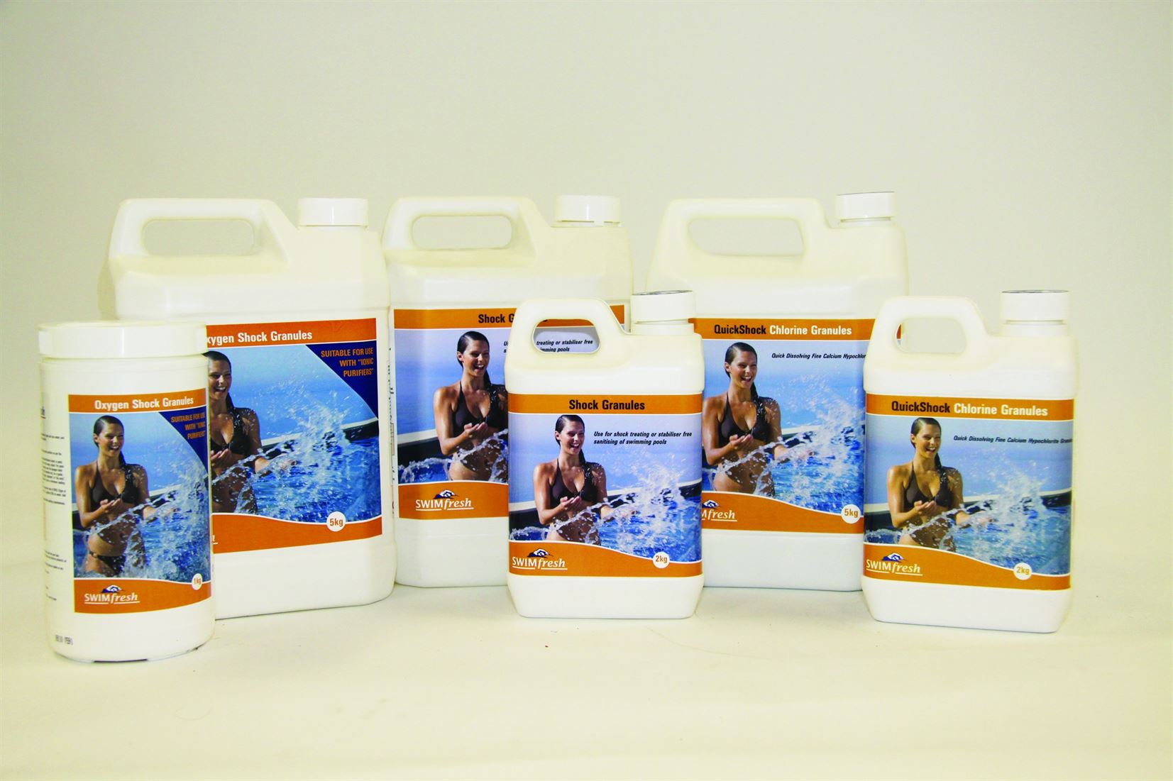 Swimfresh 10Kg (2x5Kg) Oxygen Shock Granules (Non Chlorine Shock) (SFOSG05/2)