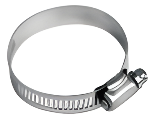 Deep Blue 2-Inch Stainless Steel Lock Ring for Hose Attachments clip clamp worm drive - Image 2