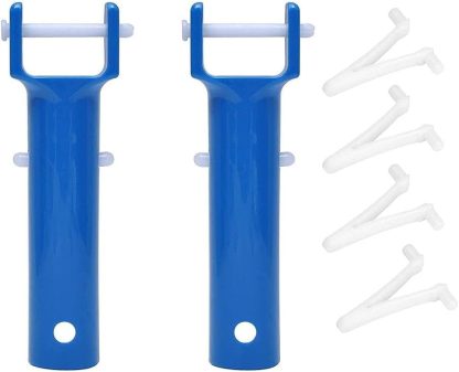 Deep Blue Standard Pool Pole Handle for Universal Pool Attachments