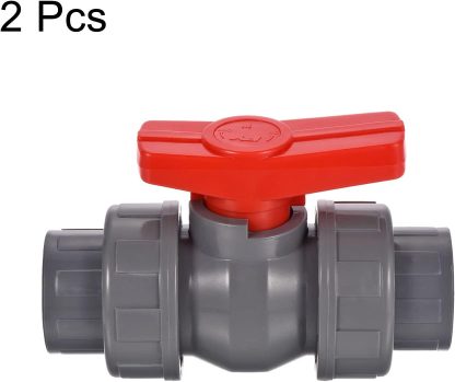 Deep Blue Pro PVC True Union Ball Valve Socket 2 Inch - High Capacity 1433g - Image 2