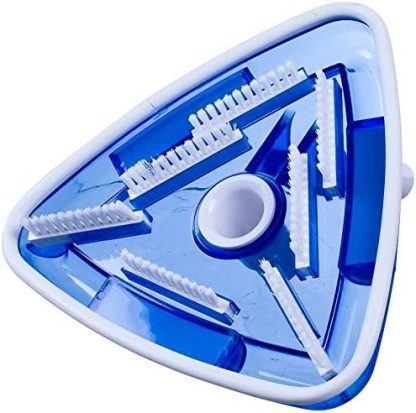 Deep Blue Pro Triangle Transparent Bottom vacuum cleaner head with Stain Absorber - Image 2