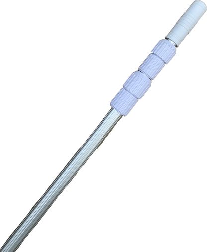 Deep Blue 2.4m Smooth Telescopic Pool Pole - 2x120cm Lightweight Design