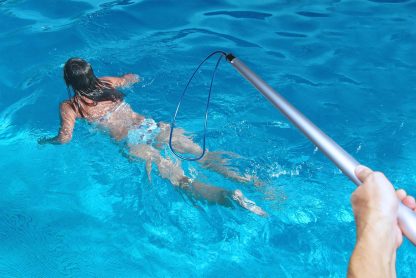 Deep Blue Swimming Pool and Hottub Life Hook Attachment for Safety - Image 4