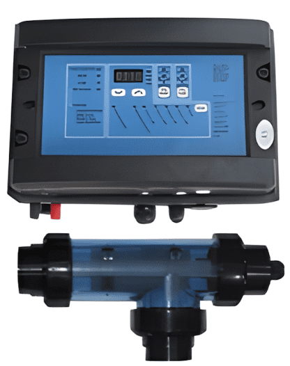 Deep Blue In-Line Chlorinator for Pools - 30g Salt/Hour - Image 2