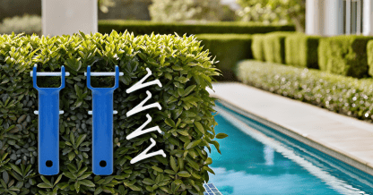 Deep Blue Standard Pool Pole Handle for Universal Pool Attachments - Image 4