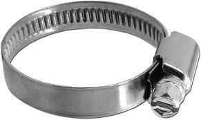 Deep Blue 2-Inch Stainless Steel Lock Ring for Hose Attachments clip clamp worm drive