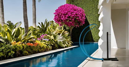 Deep Blue Swimming Pool and Hottub Life Hook Attachment for Safety - Image 6