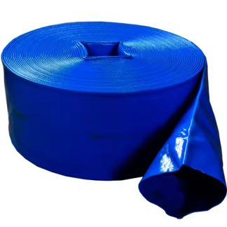 Deep Blue Pro 1.5-Inch PVC Flush Pipe - 30m for Swimming Pools