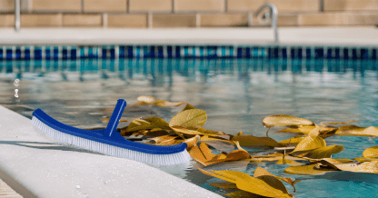 Deep Blue Pro 10-Inch Blue Pool Brush - Image 6