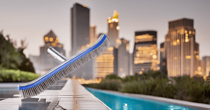 Deep Blue Pro 18-Inch Steel Wire Hair Pool Brush - Image 3