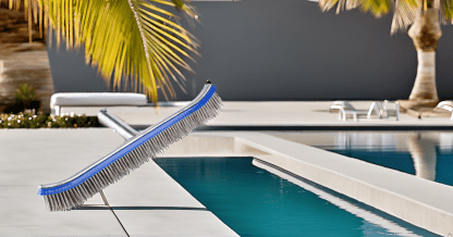 Deep Blue Pro 18-Inch Steel Wire Hair Pool Brush - Image 5
