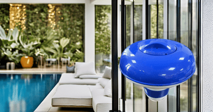 Deep Blue Pro Large 9-Inch Floating chlorine dispenser for pools and hottubs - Image 2