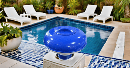 Deep Blue Pro Large 9-Inch Floating chlorine dispenser for pools and hottubs - Image 3