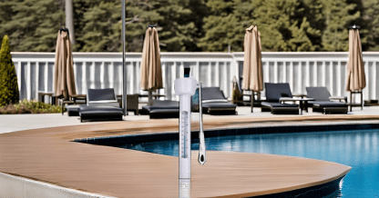 Deep Blue Pro Round swimming Pool hot tub Thermometer floating temperature guage - Image 4