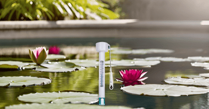 Deep Blue Pro Round swimming Pool hot tub Thermometer floating temperature guage - Image 5