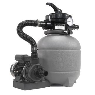 Deep Blue Pool System 16" Sand Filter and KP Pump (0.33HP) Compact Efficiency