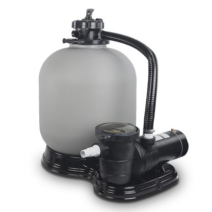 Deep Blue Complete Pool System 16" Sand Filter, pre filter and Pump (0.5HP) High Performance
