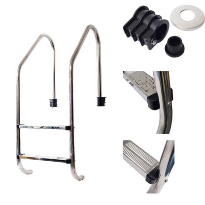 Deep Blue Pro Standard Pool ladder. 2 Tread. High quality safe Stainless steel