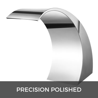 Deep Blue Pro Stainless Steel Pool Waterfall Circinus 400x200mm, 304 Steel - Image 13