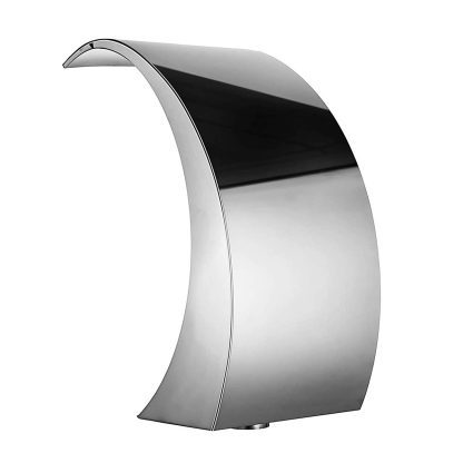 Deep Blue Pro Stainless Steel Pool Waterfall Circinus 400x200mm, 304 Steel - Image 4