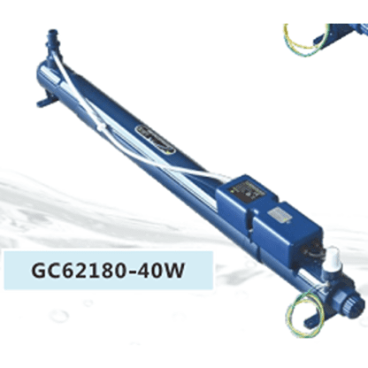Deep Blue Over-Flow Ultraviolet + Ozone Combined Sterilizer – GC62180 - 200mg/Hr - 40W -Advanced Pool and Water Disinfection System