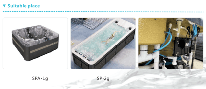 Deep Blue SPA Series Salt Chlorine chlorinator – 2g/Hr - 25W - 10m spa- Intelligent, Eco-Friendly Disinfection for Spas and Pools - Image 4
