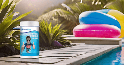 Deep Blue Pro - 200g STABILISED Chlorine Tablets 1kg SLOW RELEASE - Image 2