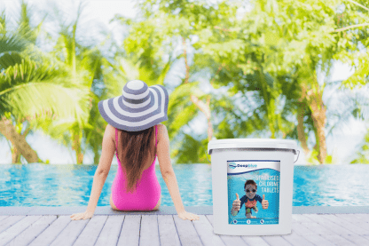 Deep Blue Pro - 200g STABILISED Chlorine Tablets 25kg SLOW RELEASE - Image 2