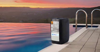 Age/Commercial use verification required: Deep Blue Pro Industrial Strength Liquid chlorine WITH CALGON for swimming pools hot tub jacuzzi Disinfecta - Image 5