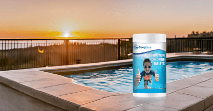 Deep Blue Pro - Multifunctional Mini 20g Chlorine Tablets 1kgWITH Floating dispenser and test strips. Stabilised clarifier algae inhibitor - Image 5