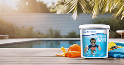 10Kg Deep Blue Pro Rapid Shock Chlorine Granules quick acting for hot tubs, spas and swimming pools - Image 3