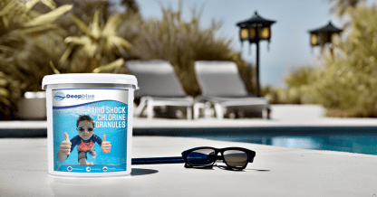 10Kg Deep Blue Pro Rapid Shock Chlorine Granules quick acting for hot tubs, spas and swimming pools - Image 4
