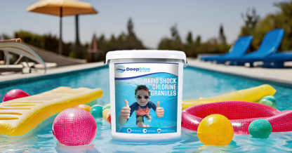 10Kg Deep Blue Pro Rapid Shock Chlorine Granules quick acting for hot tubs, spas and swimming pools - Image 5