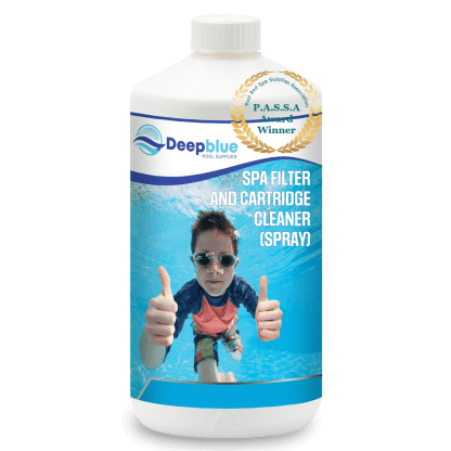 Deep Blue Pro 6 x 500ml Spa Instant Cartridge Filter Cleaner (Spray)