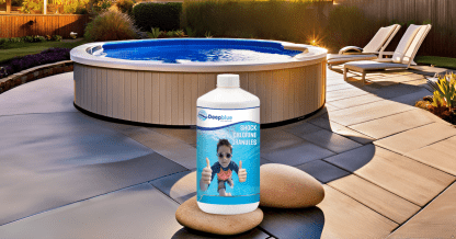 Deep Blue Pro Shock Chlorine Granules for hot tubs, spas and swimming pools 1Kg - Image 6