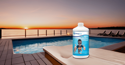 Deep Blue Pro Shock Chlorine Granules for hot tubs, spas and swimming pools 1Kg - Image 9