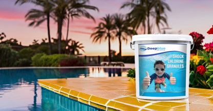 Deep Blue Pro Shock Chlorine Granules for hot tubs, spas and swimming pools 10Kg - Image 6