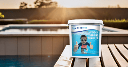 Deep Blue Pro Shock Chlorine Granules for hot tubs, spas and swimming pools 10Kg - Image 7
