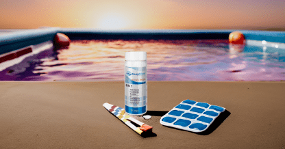 Deep Blue Pro - 4-Way Chlorine/Bromine Test Strips 50 Strips Chlorine Bromine PH TA - Image 2