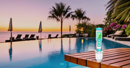 7-in-1 Digital Water Quality Tester with pH, Chlorine, Salinity, ORP, EC, FAC and Temperature Measurements - Image 14