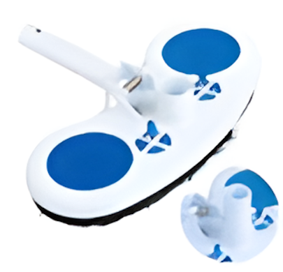 Deep Blue Pro Semi-Circular Pond Bottom vacuum cleaner head with Stain Absorber - Image 2