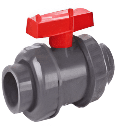 Deep Blue Pro PVC True Union Ball Valve Thread 1.25 Inch - Dependable 637g - Image 2