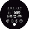 Deep Blue Quiet Pro Full Inverter Pool Heat Pump 9.5KW - LCD Display, High Performance - Image 4