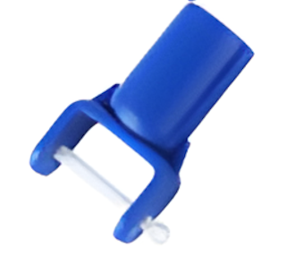 Deep Blue Pool Brush Replacement Connector (3 section joint) for Secure Attachments - Image 2