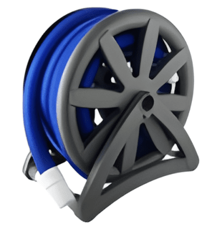Deep Blue Up to 15m Swimming Pool Hose Reel for Convenient Storage - Image 2