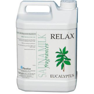 Plastica 5 litre Relax Eucalyptus Sauna Fragrance