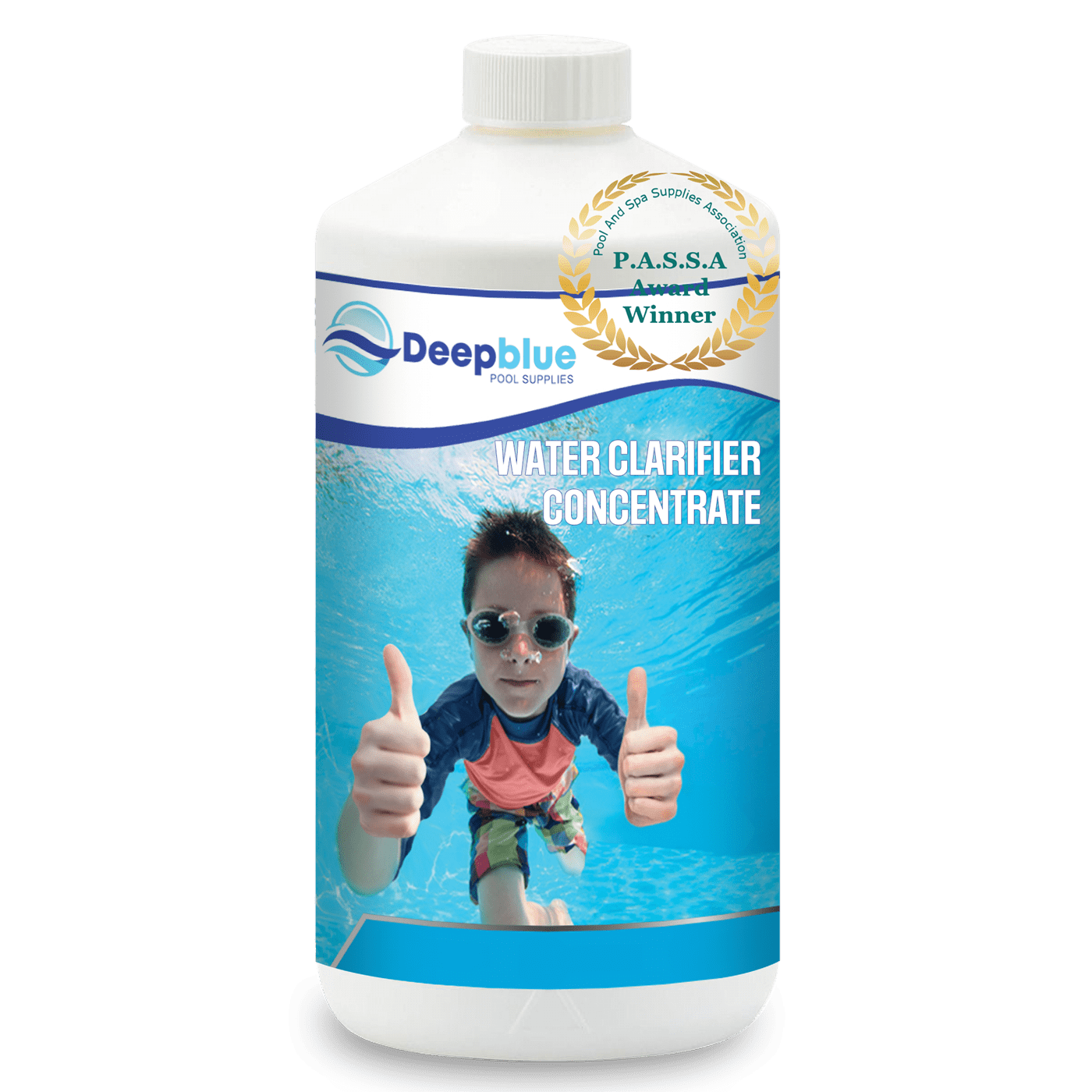 Deep Blue Pool Water Clarifier Concentrate - 6L