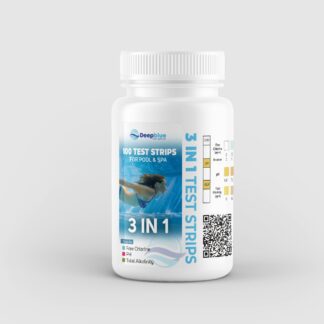 Deep Blue Pro - 3-Way Bromine Test Strips 50 Strips Bromine PH TA
