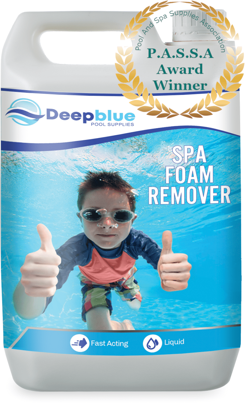 Deep Blue Spa Foam Remover Antifoam Nofoam Foam away - 25L