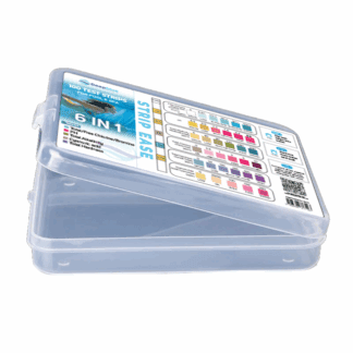 Deep Blue Pro Strip‑Ease 100 Spa Water Test Strips – 6-Way Chlorine – boxed pack with free analysis app